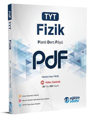 2023 TYT Fizik Planlı Ders Föyü 2023 TYT Fizik Planlı Ders Föyü