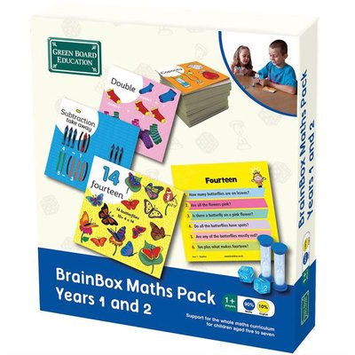 BrainBox Matematik Paketi 1-2 (Maths Pack Years 1 and 2)  - İngilizce