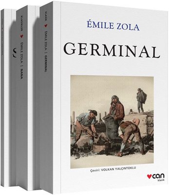 Emile Zola Seti - 3 Kitap Takım