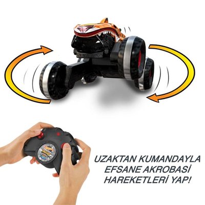 Hot Wheels R/C Monster Trucks Durdurulamaz Tiger Shark 1:15 Mass