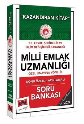 2022 GYS Çevre Şehircilik ve İklim Değişikliği Bakanlığı Personeli İçin Milli Emlak Uzmanlığı Özel S