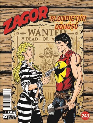 Zagor Sayı 243 - Blondie'nin Dönüşü