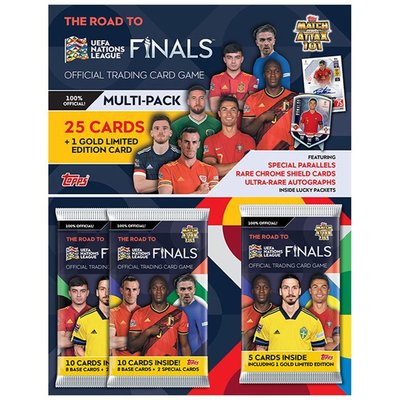 Topps Uefa Uluslar Ligi Final Yolu Match Attax Multi Paket D R