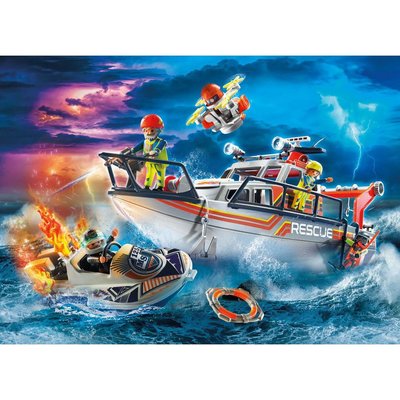 Playmobil Kişisel Deniz Taşıtı ile Yangın Kurtarma 70140
