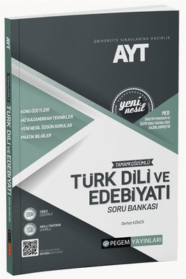 AYT Tamamı Çözümlü Türk Dili ve Edebiyatı Soru Bankası