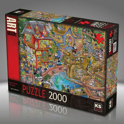 Ks Games Pontcheffs Harbour 2000 Parça Puzzle 22504