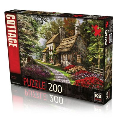 Ks Games Carnation Cottage 200 Parça Puzzle 24009