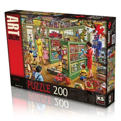 Ks Games Toy Shop 200 Parça Puzzle 24003