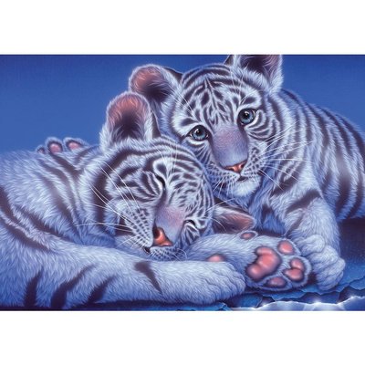 Ks Games Two Tiger Babys 200 Parça Puzzle 24008
