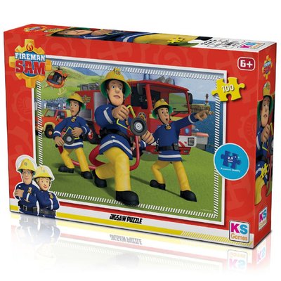 Ks Games Fireman Sam Puzzle 100FRS 714