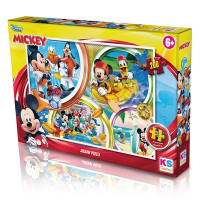 Ks Games Mickey Mouse Puzzle 200MCH 113