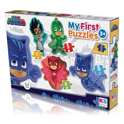 Ks Games Pj Masks My First Cut Out Puzzles 4in1 PJM 10304