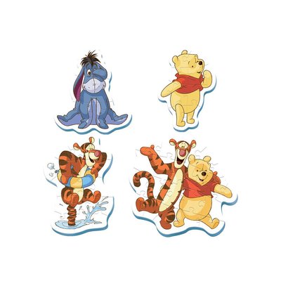 Ks Games Winnie The Pooh My First Cut Out Puzzles 4in1 WN 10304