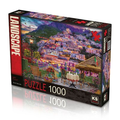 Ks Games Lights Of Amalfi 1000 Parça Puzzle 20545