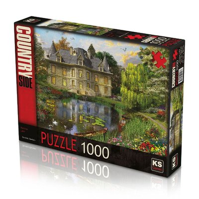 Ks Games Mansion Lake 1000 Parça Puzzle 20543