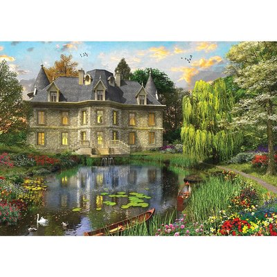 Ks Games Mansion Lake 1000 Parça Puzzle 20543