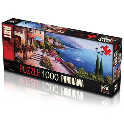 Ks Games Panoromik Break Time 1000 Parça Panorama Puzzle 11348