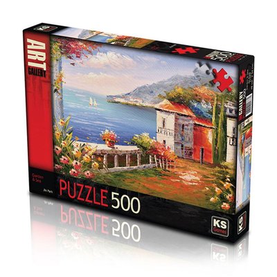 Ks Games Garden Sea Jin Park 500 Parça Puzzle 11377