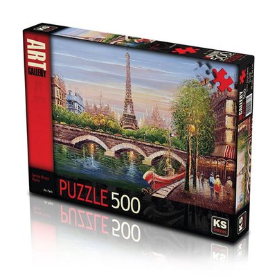 Ks Games Seine River Paris 500 Parça Puzzle 11378