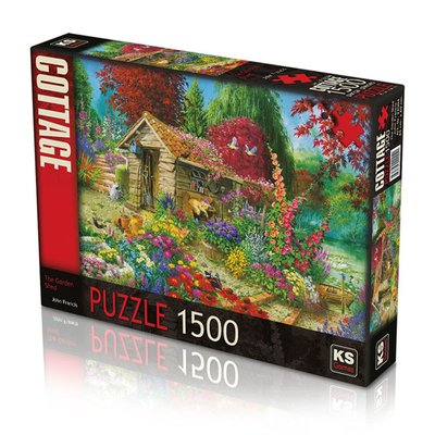 Ks Games The Garden Shed 1500 Parça Puzzle 22004