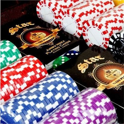 Star Deri Çanta Poker Çipi 300'lük 1086155