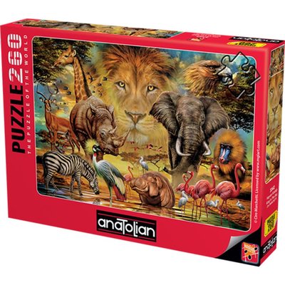 Anatolian Puzzle Hayvan Krallığı 260 Parça Puzzle 3342