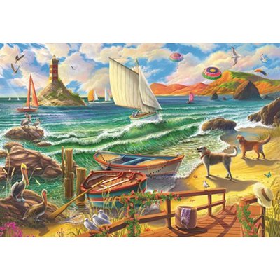 Anatolian Puzzle Deniz Etkisi 500 Parça Puzzle 3628