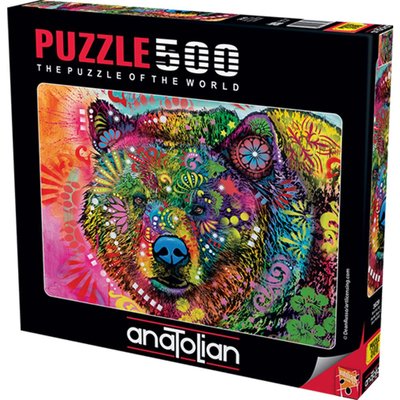 Anatolian Puzzle Sevimli Ayı 500 Parça Puzzle 3629