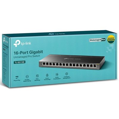 TP-Link TL-SG116E 16-Port Gigabit Pro Switch
