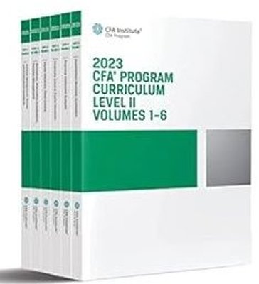 2023 CFA Program Curriculum Level II Box Set
