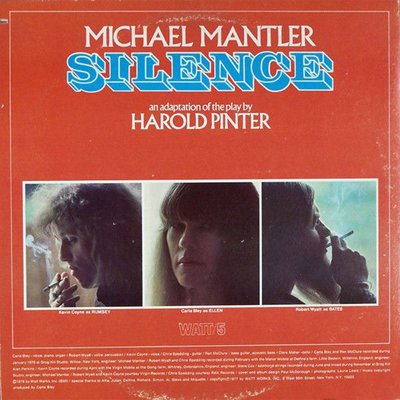 Michael Mantler Silence Plak