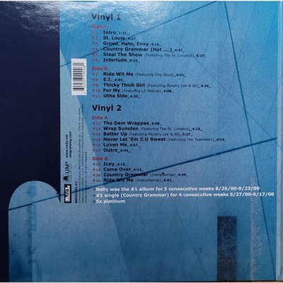 Nelly Country Grammar (Deluxe) Plak