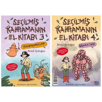 Seçilmiş Kahramanın El Kitabı Seti - 2 Kitap Takım