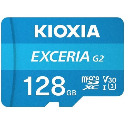Kioxia EXCERIA G2 MicroSD V30 128 GB