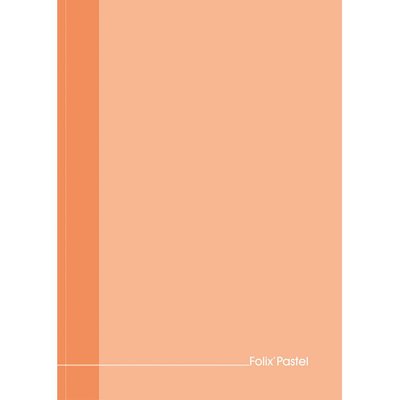 Folix Pastel 12x17 İplik Dikişli 70 gr Beyaz Kağıt Sert Kapak 160 Yaprak Düz Flx-822630