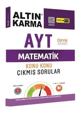 AYT Matematik Konu Konu Çıkmış Sorular