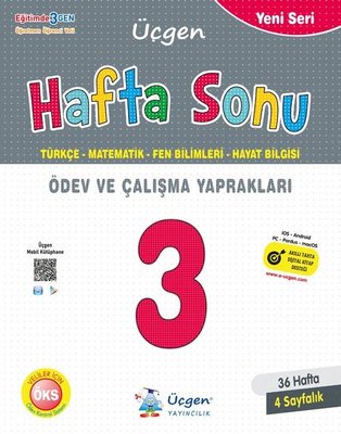 3.Sınıf Hafta Sonu Ödev ve Çalışma Yaprakları 36 Hafta