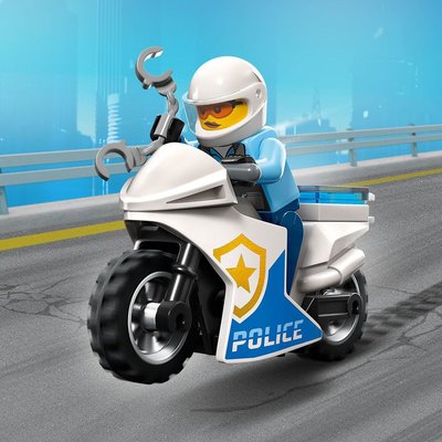LEGO City Polis Motosikleti Araba Takibi 60392 | D&R