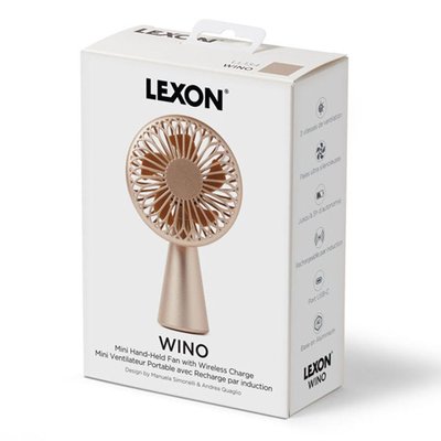 Lexon Wino Taşınabilir Fan Altın