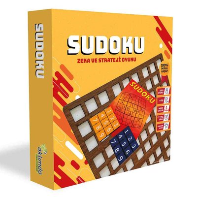 Akılda Zeka Sudoku (Ahşap)