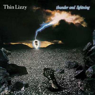 Thin Lizzy Thunder And Lightning Plak