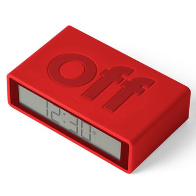 Lexon Flip Plus Alarm Saat Kırmızı