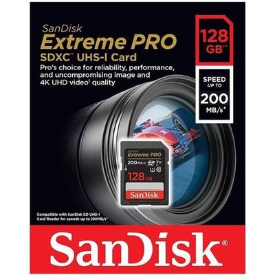 SanDisk Extreme Pro SDSDXXD-128G-GN4IN Class 10 UHS-I U3 V30 128 GB Hafıza Kartı