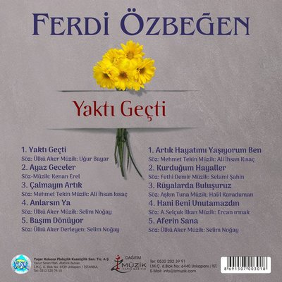 Ferdi Özbeğen Yaktı Geçti Plak