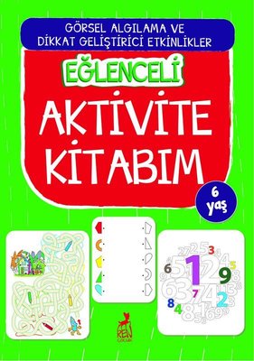 Eğlenceli Aktivite Kitabım - 6 Yaş