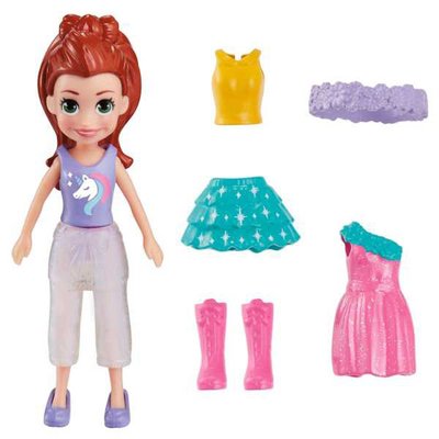 Polly Pocket-Moda Aksesuarları Oyun Setleri HNF50