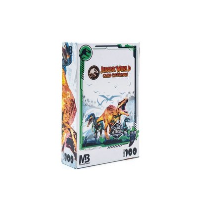 Mabbels Jurassic Park Jurassic World Camp Cretaceous 100 Parça Puzzle