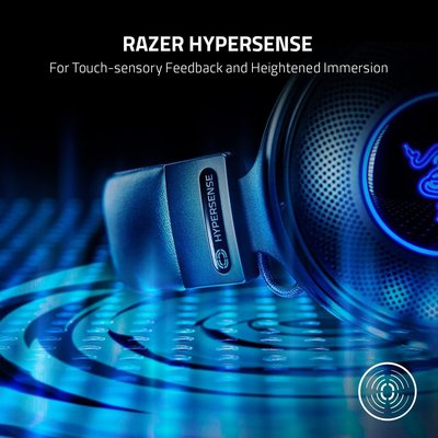 Razer Kraken V3 Hypersense Oyuncu Kulaklığı - Siyah