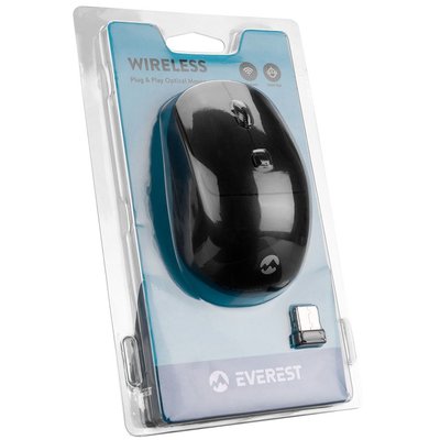 Everest SM-320 Kablosuz Optik Mouse Siyah