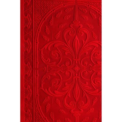 Victoria's Journals Vintage Old Book Defter 14x20 cm 80 gr 160 Yaprak Çizgili Kırmızı